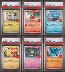 🍔⚡ 2025 Pokemon JP McDonald’s Promo Set 17–22 PSA 10 GEM MINT (SEQ 6 Cards) ⚡🍔 - Image 1