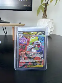 Mega Scrafty ex 285/217 SIR Ascended Heroes Special Illustration Pokemon Card - Image 1