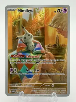 Mimikyu 075 Sv: Scarlet & Violet Promo Cards Holo Mint Condition - Image 1