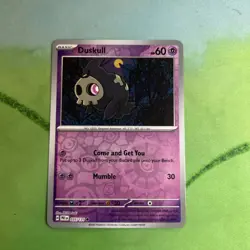 Duskull 035/131 Reverse Holo Prismatic Evolutions Pokemon Card NM - Image 1