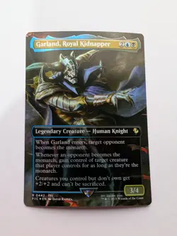 Garland, Royal Kidnapper - UB Final Fantasy FIC - Borderless Foil - (0442) - NM - Image 1