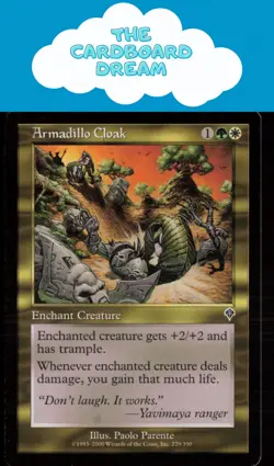 Armadillo Cloak Invasion #229 Common Magic The Gathering Card - Image 1