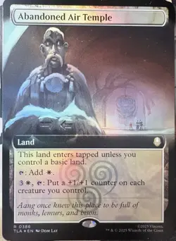 Abandoned Air Temple (Extended Art) Avatar: The Last Airbender Foil - Image 1