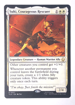 Suki, Courageous Rescuer 37 Avatar the Last Airbender MTG Magic the Gathering NM - Image 1