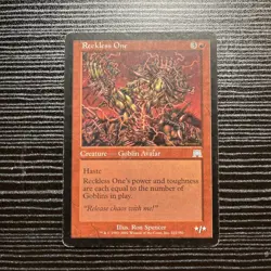 Reckless One MTG Onslaught #222/350 – Lightly Played - Image 1