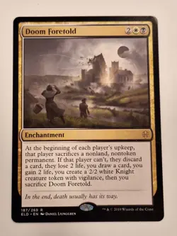 Doom Foretold- Thorne of Eldraine - Magic the Gathering MTG Nice! - Image 1