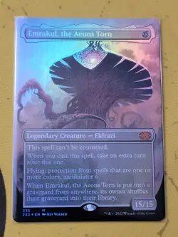 MTG Emrakul, the Aeons Torn Double Masters 2022 335 Foil Mythic - Image 1