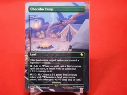 Chocobo Camp (Borderless) Commander: Final Fantasy Regular NM - Image 1