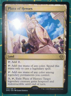 Plaza of Heroes Dominaria United Regular 252/281 - Image 1