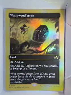 Wastewood Verge (First Place Foil) - R505 - MTG - Aetherdrift (DFT) - Image 1