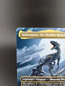 Indoraptor, the Perfect Hybrid Borderless #15 | REX Jurassic World | MTG - Image 3