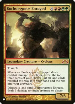 1 x Borborygmos Enraged - Mystery Booster / The List - NM-Mint - MTG - Image 1