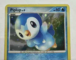 Pokemon Piplup POP RARE PROMO Holo DP03 Pokemon TCG LP - Image 2