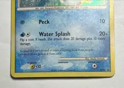 Pokemon Piplup POP RARE PROMO Holo DP03 Pokemon TCG LP - Image 3
