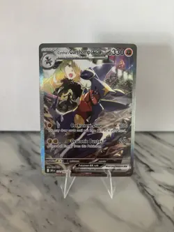 Pokemon TCG Cynthia's Garchomp EX Full Art Holo Card 232/182 - Image 1