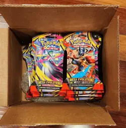 Pokemon TCG Mega Evolution Sleeved Booster Pack SEALED - Lot Of 10 - Image 3
