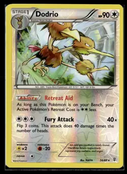 Pokemon TCG | Generations | Dodrio | 56/83 | Reverse Holo | LP - Image 1