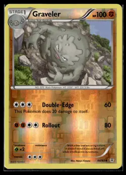 Pokemon TCG | Generations | Graveler | 44/83 | Reverse Holo | LP - Image 1