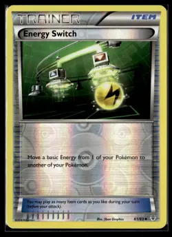 Pokemon TCG | Generations | Energy Switch | 61/83 | Reverse Holo | LP - Image 1