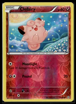Pokemon TCG | Generations | Clefairy | 50/83 | Reverse Holo | LP - Image 1