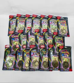 Pokemon Evolution Phantasmal Flame Blister Pack Lot 20 Full Case PROMO CARD+COIN - Image 1