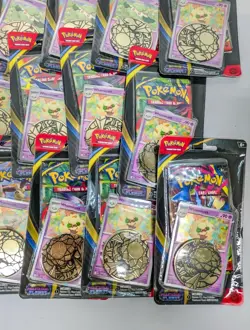 Pokemon Evolution Phantasmal Flame Blister Pack Lot 20 Full Case PROMO CARD+COIN - Image 4
