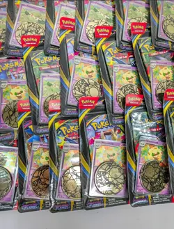 Pokemon Evolution Phantasmal Flame Blister Pack Lot 20 Full Case PROMO CARD+COIN - Image 5