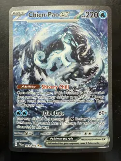 Pokemon Chien-Pao ex Special Illustration Rare Paldea Evolved 261/193 (NM) - Image 1