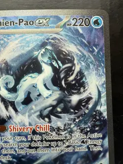 Pokemon Chien-Pao ex Special Illustration Rare Paldea Evolved 261/193 (NM) - Image 3