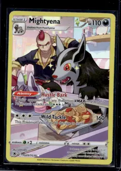 2022 Pokemon SWSH Astral Radiance Mightyena Trainer Gallery #TG09/TG30 - Image 1