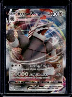 2022 Pokemon SWSH Brilliant Stars Aggron VM #097/172 - Image 1