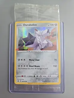 Duraludon SWSH028 Sealed EB Games Exclusive Pokemon Black Star Promo - Image 1