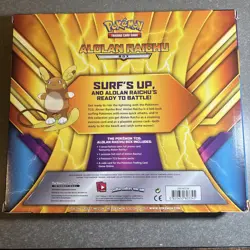 Pokemon Alolan Raichu Box - Roaring Skies/Sun & Moon - New Sealed - Image 2