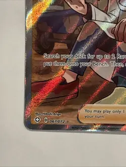 Pokemon Trainer Cara Liss Full Art Shining Fates Holo Card 067/072 Ultra Rare NM - Image 5