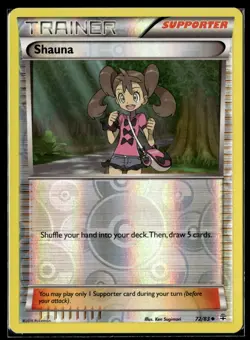 Pokemon TCG | Generations | Shauna | 72/83 | Reverse Holo | LP - Image 1