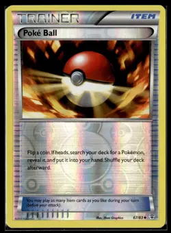 Pokemon TCG | Generations | Poke Ball | 67/83 | Reverse Holo | LP - Image 1