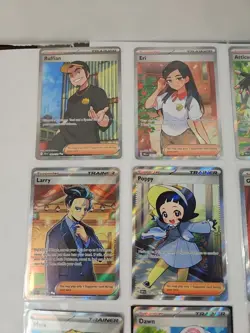 Pokemon Lot Of Full Art Trainers: Erika's Invitation 203/165,Dawn 118/094 & More - Image 3