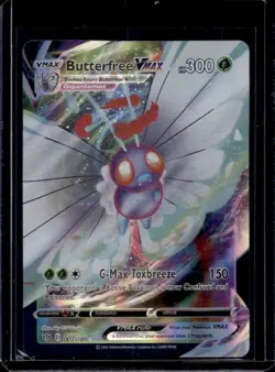 2020 Pokemon SWSH Darkness Ablaze Butterfree VM #002/189 - Image 1