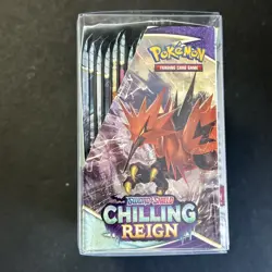 Pokemon TCG Chilling Reign Booster Box Sealed w/ Plastic Case - Image 2