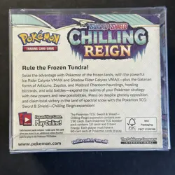 Pokemon TCG Chilling Reign Booster Box Sealed w/ Plastic Case - Image 3