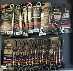 Lot of (24) Pokemon TCG Mega Evolution Single Pack Blister w/ 24x Sleeved Packs - Image 2