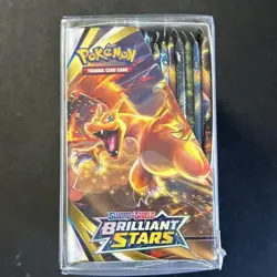 Pokemon TCG Brilliant Stars Booster Box Sealed w/ Plastic Case - Image 2
