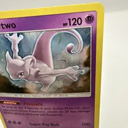 Pokemon TCG Mewtwo SM77 SM Black Star Promo - Image 3