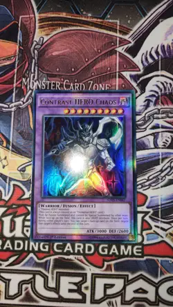 Contrast Hero Chaos Ultra Rare SDHS-EN041 - Yu-Gi-Oh! TCG - Image 1