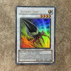 Yu-Gi-Oh! Armory Arm - 1st Edition - Synchro Effect - Holo DP08-EN016 - Image 1