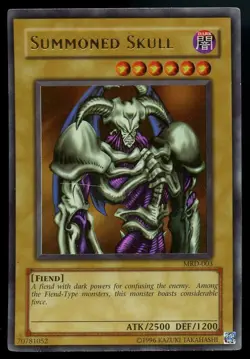 Summoned Skull Metal Raiders Ultra Rare MRD-003 Original Print 2002 Yugioh - Image 1