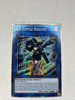 Yu Gi Oh S:P Little Knight (MP25-EN047) Starlight Rare 1st Edition (NM) - Image 1