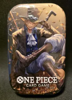 One Piece Tin Pack Set Vol. 2 Sabo - In Hand Bandai TCG Volume Two Sealed - Image 1