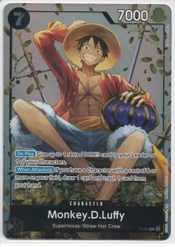 Monkey.D.Luffy (Tin Pack Set Vol. 2) P-075 One Piece Promotion Cards - Image 1