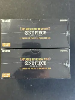 Lot of (2) One Piece EN OP-09 Emperors in the New World Booster Boxes Sealed - Image 5